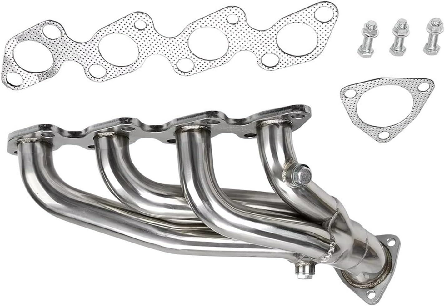 Shuogoufeng store ヘッダー排気 KA24 2.4 4CYL ステンレススチール製